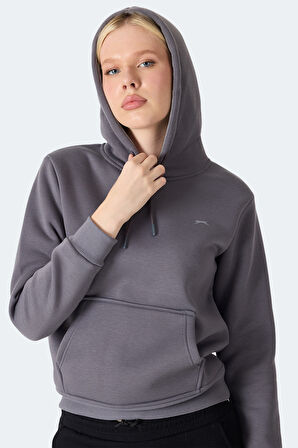 Slazenger MISTY  I Kadın  Gri Sweatshirt