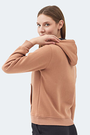Slazenger MISTY  I Kadın  Camel Sweatshirt