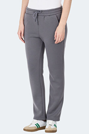 Slazenger MIDNIGHT I Kadın  Gri Eşofman Altı