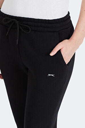 Slazenger MIDNIGHT I Kadın  Siyah Eşofman Altı