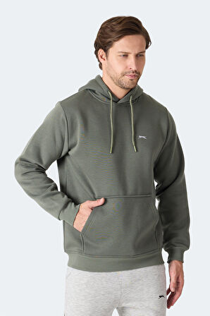 Slazenger MOONLIGHT I Erkek  Haki Sweatshirt
