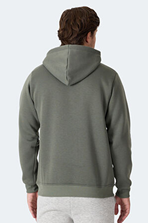 Slazenger MOONLIGHT I Erkek  Haki Sweatshirt