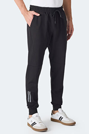 Slazenger INFERNAL I Erkek  Siyah Eşofman Altı