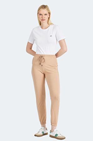 Slazenger ICERON I Kadın  Bej Eşofman Altı