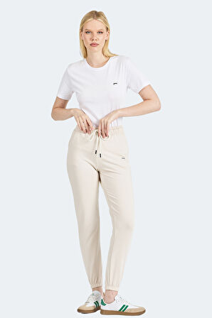 Slazenger ICERON I Kadın  Krem Eşofman Altı