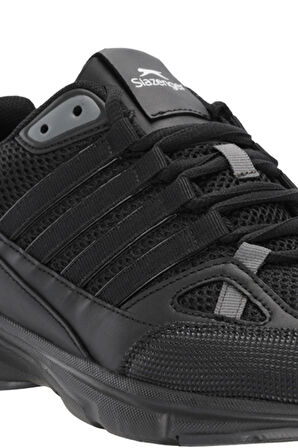 Slazenger JAZZY I Erkek  Siyah / Gri Koşu & Yürüyüş Spor Ayakkabısı