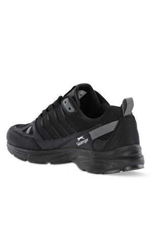 Slazenger JAZZY I Erkek  Siyah / Gri Koşu & Yürüyüş Spor Ayakkabısı