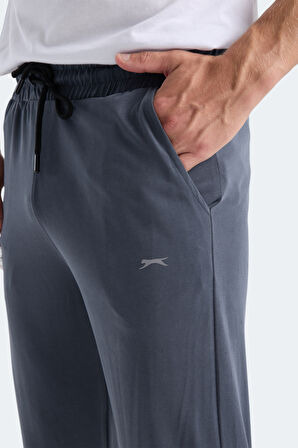 Slazenger KINSPORT IN Erkek Cepli Açık Gri Eşofman Altı