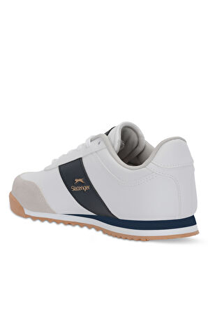 Slazenger PROTECT I Erkek  Beyaz / Lacivert Günlük Spor Ayakkabısı