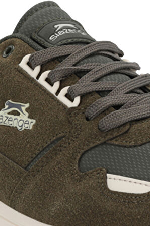 Slazenger PRESTON I Erkek  Haki Günlük Spor Ayakkabısı
