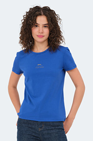 Slazenger VIRAJ 5 li Set Kadın  Ekru - Siyah - Bej - Fuşya - Saks Mavi Tişört