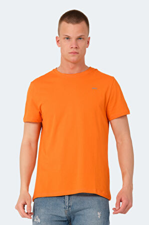 Slazenger ROSALVA 5 li Set Erkek  Sarı - Mavi - Yeşil - Turuncu - Bordo Tişört