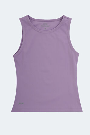 Slazenger VATIK 3 lü Set Kadın  Beyaz - Siyah - Lila Atlet