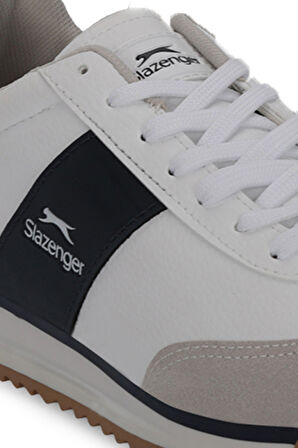 Slazenger PROOF I Erkek  Beyaz / Lacivert Günlük Spor Ayakkabısı
