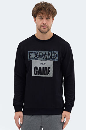 Slazenger RUBIO Erkek  Koyu Lacivert Sweatshırt