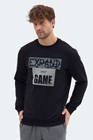 Slazenger RUBIO Erkek  Koyu Lacivert Sweatshırt