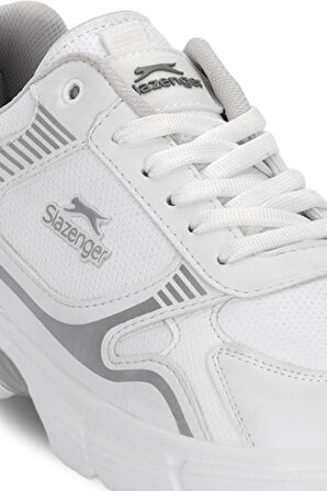 Slazenger MONTERO I Erkek  Beyaz / Gri Koşu & Yürüyüş Spor Ayakkabısı