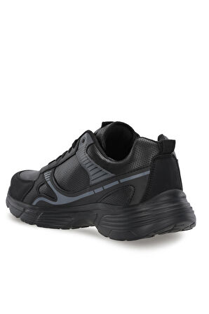 Slazenger MONTERO I Erkek  Siyah / Koyu Gri Koşu & Yürüyüş Spor Ayakkabısı