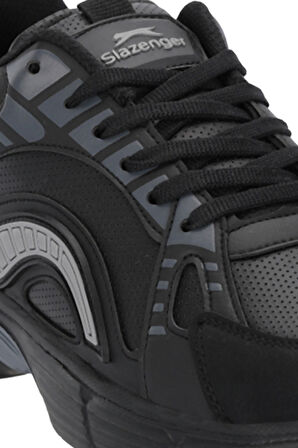 Slazenger MOSSPORT I Erkek  Siyah / Koyu Gri Koşu & Yürüyüş Spor Ayakkabısı