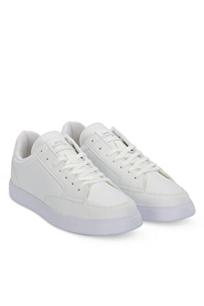 Slazenger FISSION IN Erkek  Beyaz / Beyaz Günlük Spor Ayakkabısı