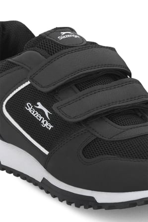 Slazenger ALLURE I Erkek Cırt Cırtlı Siyah Günlük Spor Ayakkabısı