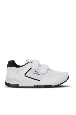 Slazenger ALLURE I Kadın Cırt Cırtlı Beyaz Günlük Spor Ayakkabısı
