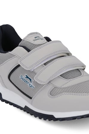 Slazenger ALLURE I Kadın Cırt Cırtlı Gri Günlük Spor Ayakkabısı