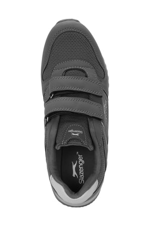 Slazenger ALLURE I Kadın Cırt Cırtlı Koyu Gri Günlük Spor Ayakkabısı