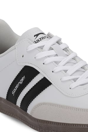 Slazenger INDIA Erkek  Beyaz / Siyah Günlük Spor Ayakkabısı
