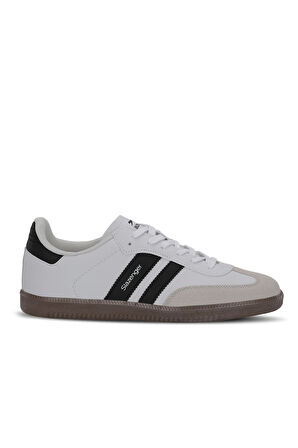 Slazenger INDIA Erkek  Beyaz / Siyah Günlük Spor Ayakkabısı