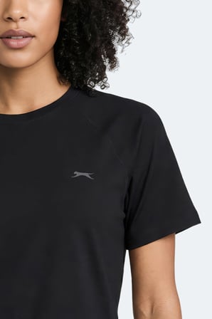 Slazenger RAVE Kadın  Siyah Tişört