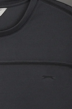 Slazenger REVIVE Erkek  Koyu Gri Tişört