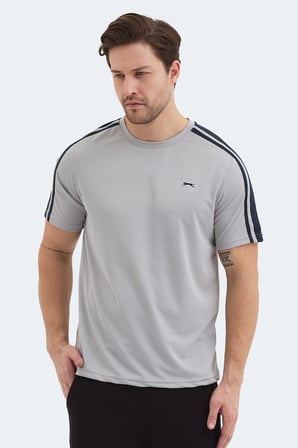 Slazenger REWIND Erkek  Gri Tişört