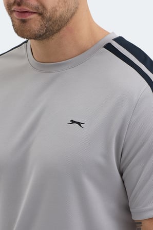 Slazenger REWIND Erkek  Gri Tişört