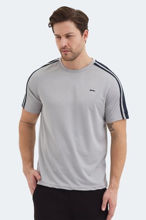Slazenger REWIND Erkek  Gri Tişört