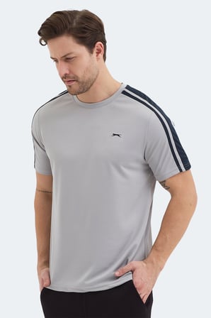 Slazenger REWIND Erkek  Gri Tişört