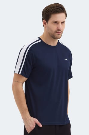 Slazenger REWIND Erkek  Lacivert Tişört