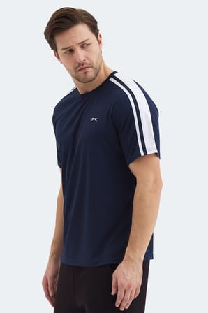 Slazenger REWIND Erkek  Lacivert Tişört