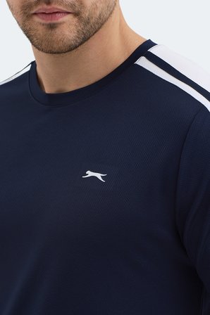 Slazenger REWIND Erkek  Lacivert Tişört