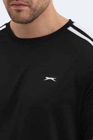 Slazenger REWIND Erkek  Siyah Tişört