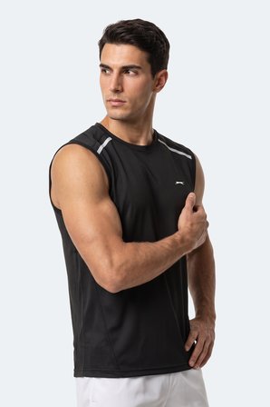 Slazenger REXIS Erkek  Siyah Tişört