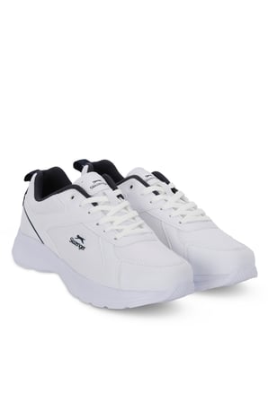 Slazenger GIORGI I Erkek  Beyaz / Lacivert Koşu & Yürüyüş Spor Ayakkabısı