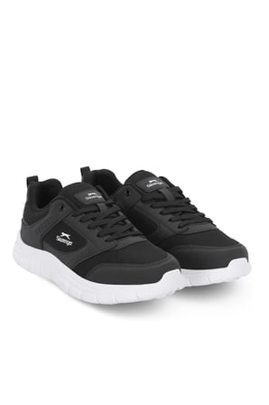 Slazenger GLEN I Erkek  Siyah / Beyaz Koşu & Yürüyüş Spor Ayakkabısı