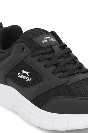 Slazenger GLEN I Erkek  Siyah / Beyaz Koşu & Yürüyüş Spor Ayakkabısı
