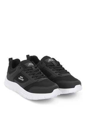 Slazenger GLEN I Erkek  Siyah / Beyaz Koşu & Yürüyüş Spor Ayakkabısı