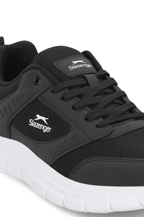 Slazenger GLEN I Erkek  Siyah / Beyaz Koşu & Yürüyüş Spor Ayakkabısı