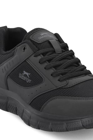 Slazenger GLEN I Erkek  Siyah / Siyah Koşu & Yürüyüş Spor Ayakkabısı