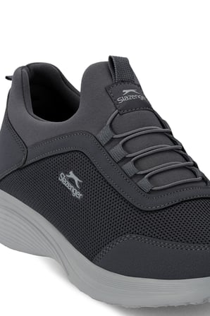 Slazenger EBONY I Erkek  Koyu Gri Koşu & Yürüyüş Spor Ayakkabısı