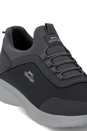 Slazenger EBONY I Erkek  Koyu Gri Koşu & Yürüyüş Spor Ayakkabısı