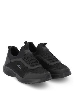 Slazenger EBONY I Erkek  Siyah / Siyah Koşu & Yürüyüş Spor Ayakkabısı